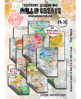 Aall and Create Artful Impressions A4 Design Paper Press Paperie (AALL-PA-028)