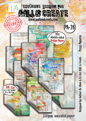 Aall and Create Artful Impressions A4 Design Paper Press Paperie (AALL-PA-028) Aall and Create Artful Impressions A4 Design Paper Press Paperie (AALL-PA-028)
