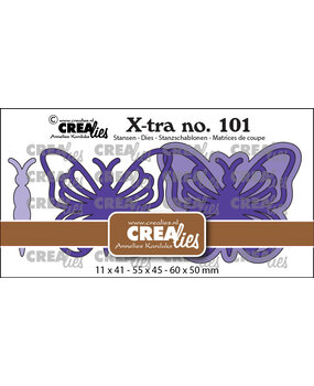 Crealies X-tra Dies No. 101 Butterfly A XL (CLXtra101)