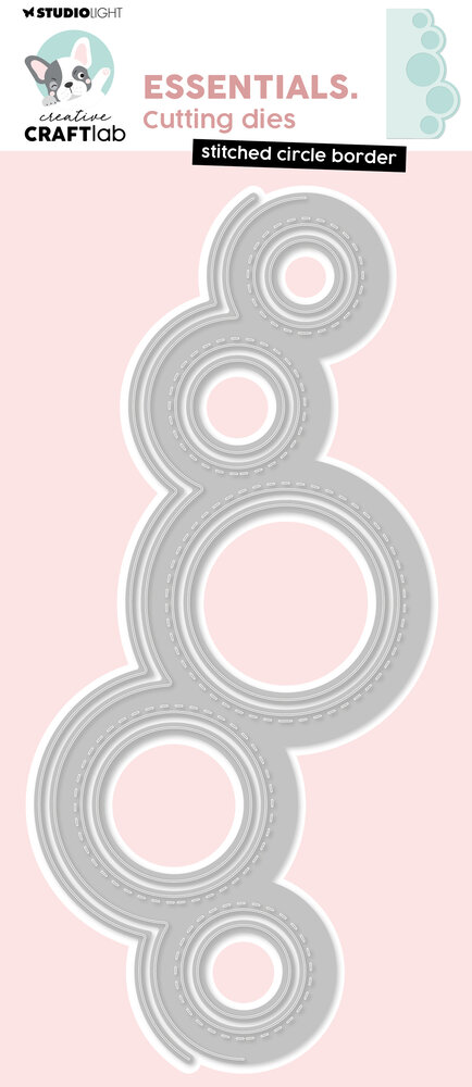 Creative Craftlab Stitched Circle Border Essentials Cutting Die (CCL-ES-CD982) (DISCONTINUED) Creative Craftlab Stitched Circle Border Essentials Cutting Die (CCL-ES-CD982) (DISCONTINUED)