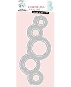 Creative Craftlab Stitched Circle Border Essentials Cutting Die (CCL-ES-CD982) (DISCONTINUED)