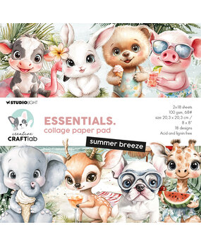 Creative Craftlab Summer Breeze Essentials Collage Paper Pad (CCL-ES-CPP360) (DISCONTINUED)