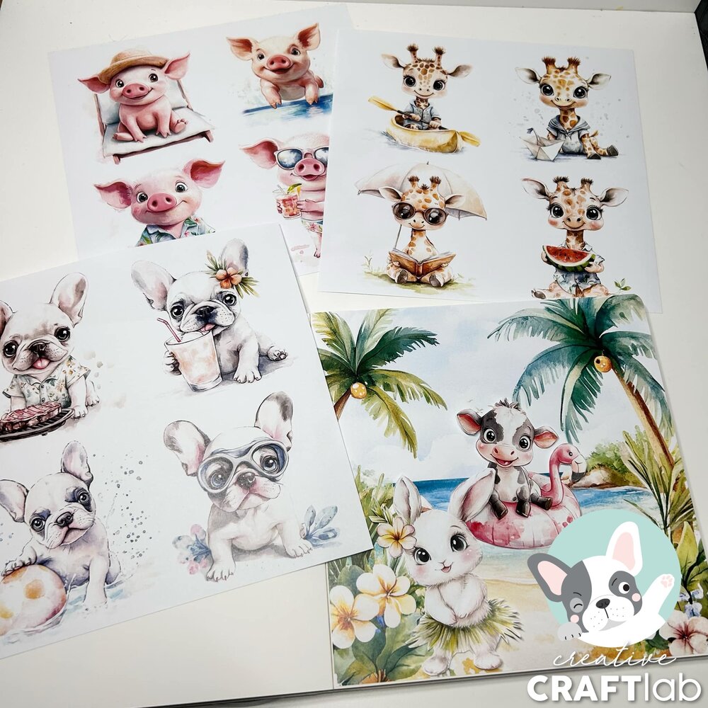 Creative Craftlab Summer Breeze Essentials Collage Paper Pad (CCL-ES-CPP360) (DISCONTINUED) Creative Craftlab Summer Breeze Essentials Collage Paper Pad (CCL-ES-CPP360) (DISCONTINUED)