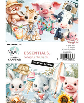 Creative Craftlab Summer Breeze Essentials Collage Ephemera (CCL-ES-PE26)