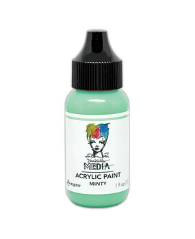 Ranger Dina Wakley MEdia Heavy Body Acrylic Paints Minty 1 fl oz (MDQ88226) Ranger Dina Wakley MEdia Heavy Body Acrylic Paints Minty 1 fl oz (MDQ88226)