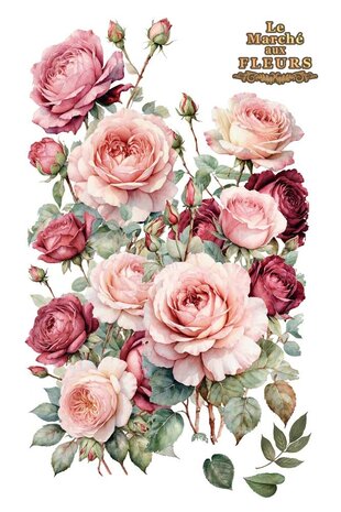 Papers For You Rosé 24x35 Inch Decor Transfers (4pcs) (PFY-14828)
