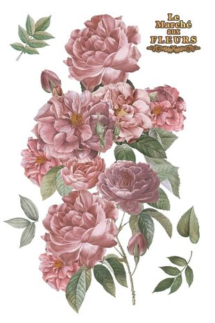 Papers For You Roses 24x35 Inch Decor Transfers (4pcs) (PFY-14822)
