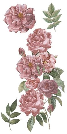 Papers For You Roses 6x12 Inch Decor Transfers (4pcs) (PFY-14765)