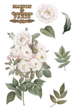 Papers For You Roses 8x12 Inch Decor Transfers (3pcs) (PFY-14803) Papers For You Roses 8x12 Inch Decor Transfers (3pcs) (PFY-14803)