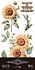 Sunflowers 6x12 Inch Decor Transfers (4pcs) (PFY-14775)