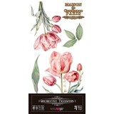 Papers For You Tulips 6x12 Inch Decor Transfers (4pcs) (PFY-14774)