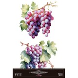 Papers For You Grapes 24x35 Inch Decor Transfers (4pcs) (PFY-14834)