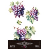 Papers For You Grapes 8x12 Inch Decor Transfers (3pcs) (PFY-14815)