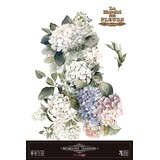 Papers For You Hydrangeas 24x35 Inch Decor Transfers (4pcs) (PFY-14824)