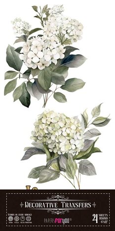 Papers For You Hydrangeas 6x12 Inch Decor Transfers (4pcs) (PFY-14767) Papers For You Hydrangeas 6x12 Inch Decor Transfers (4pcs) (PFY-14767)