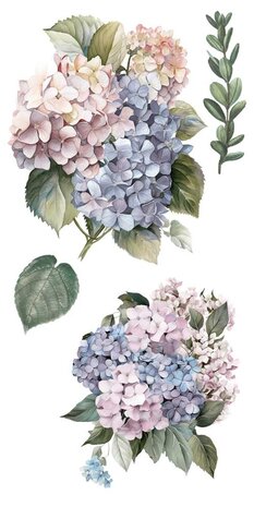 Papers For You Hydrangeas 6x12 Inch Decor Transfers (4pcs) (PFY-14767) Papers For You Hydrangeas 6x12 Inch Decor Transfers (4pcs) (PFY-14767)