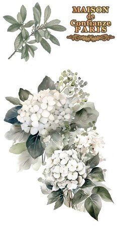 Papers For You Hydrangeas 6x12 Inch Decor Transfers (4pcs) (PFY-14767) Papers For You Hydrangeas 6x12 Inch Decor Transfers (4pcs) (PFY-14767)