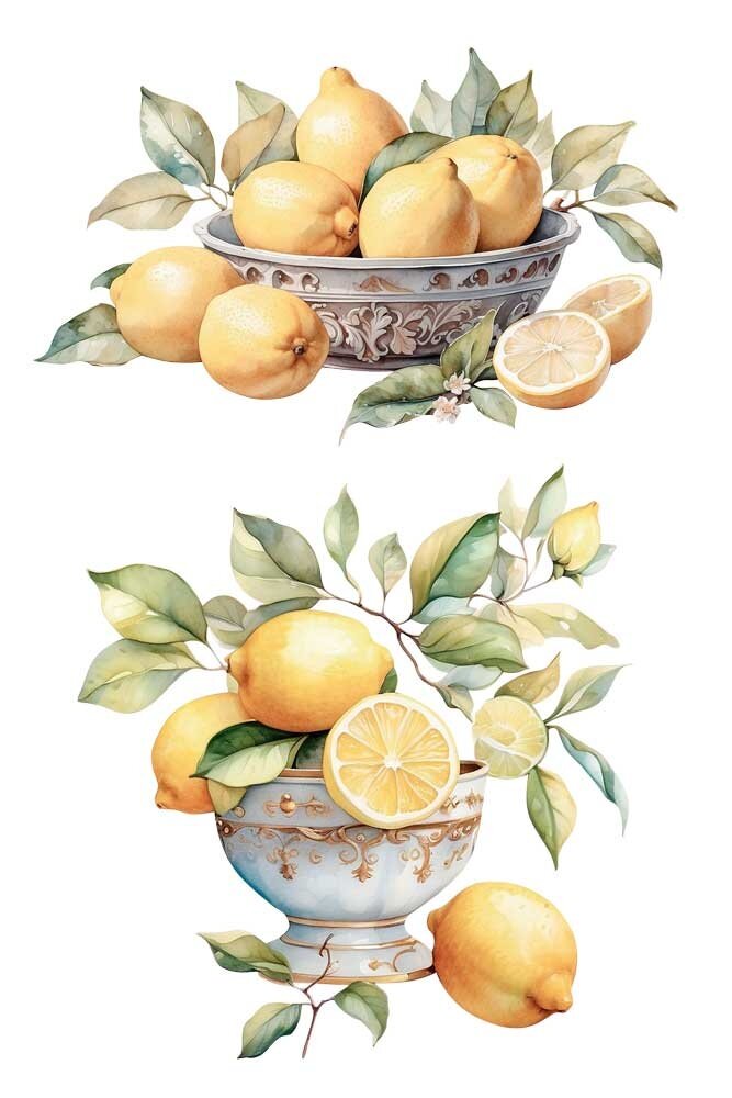Papers For You Lemon 8x12 Inch Decor Transfers (3pcs) (PFY-14814) Papers For You Lemon 8x12 Inch Decor Transfers (3pcs) (PFY-14814)