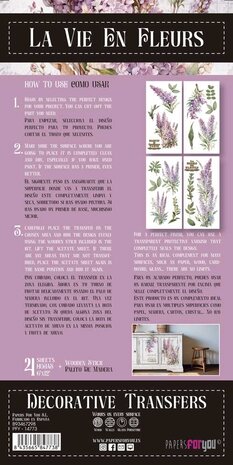 Papers For You Lilacs 6x12 Inch Decor Transfers (4pcs) (PFY-14773)
