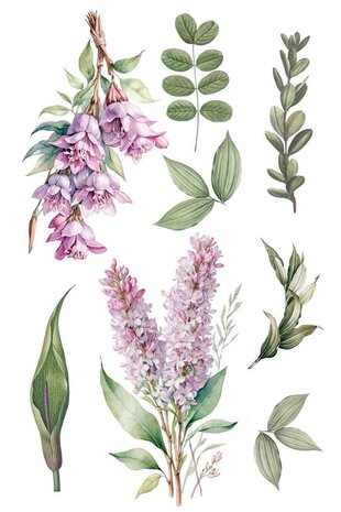 Papers For You Lilacs 8x12 Inch Decor Transfers (3pcs) (PFY-14811)