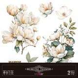 Papers For You Magnolias 12x12 Inch Decor Transfers (2pcs) (PFY-14783)