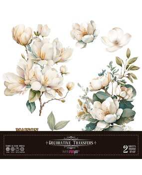 Papers For You Magnolias 12x12 Inch Decor Transfers (2pcs) (PFY-14783)