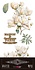 Magnolias 6x12 Inch Decor Transfers (4pcs) (PFY-14764) Magnolias 6x12 Inch Decor Transfers (4pcs) (PFY-14764)