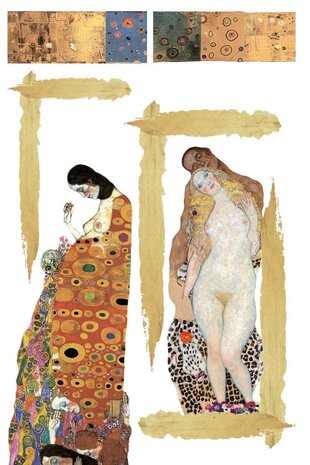 Papers For You Abstract Art 8x12 Inch Decor Transfers (3pcs) (PFY-14817)