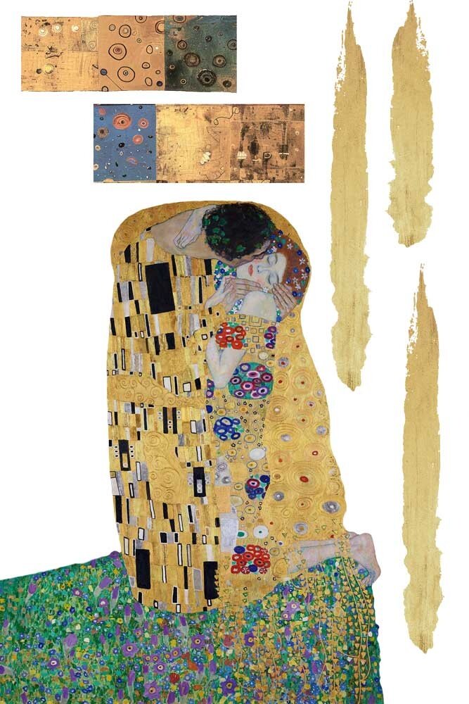 Papers For You Abstract Art 8x12 Inch Decor Transfers (3pcs) (PFY-14817)