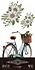Bikes 6x12 Inch Decor Transfers (4pcs) (PFY-14778)