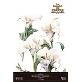Papers For You Calla Lily 24x35 Inch Decor Transfers (4pcs) (PFY-14827)