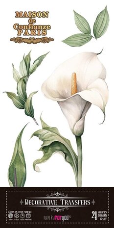 Papers For You Calla Lily 6x12 Inch Decor Transfers (4pcs) (PFY-14771) Papers For You Calla Lily 6x12 Inch Decor Transfers (4pcs) (PFY-14771)