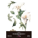 Papers For You Calla Lily 8x12 Inch Decor Transfers (3pcs) (PFY-14808)