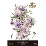 Papers For You Dahlias 24x35 Inch Decor Transfers (4pcs) (PFY-14826)