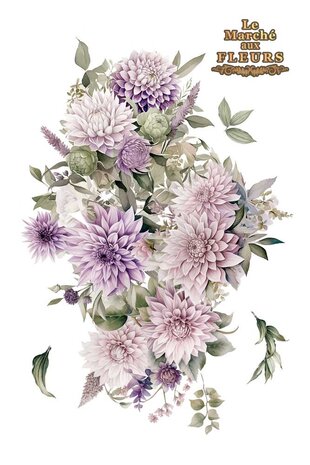 Papers For You Dahlias 24x35 Inch Decor Transfers (4pcs) (PFY-14826) Papers For You Dahlias 24x35 Inch Decor Transfers (4pcs) (PFY-14826)