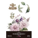 Papers For You Dahlias 8x12 Inch Decor Transfers (3pcs) (PFY-14807)