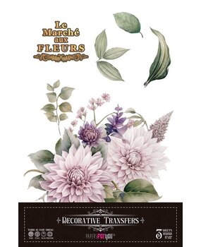 Papers For You Dahlias 8x12 Inch Decor Transfers (3pcs) (PFY-14807) Papers For You Dahlias 8x12 Inch Decor Transfers (3pcs) (PFY-14807)