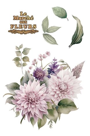 Papers For You Dahlias 8x12 Inch Decor Transfers (3pcs) (PFY-14807) Papers For You Dahlias 8x12 Inch Decor Transfers (3pcs) (PFY-14807)