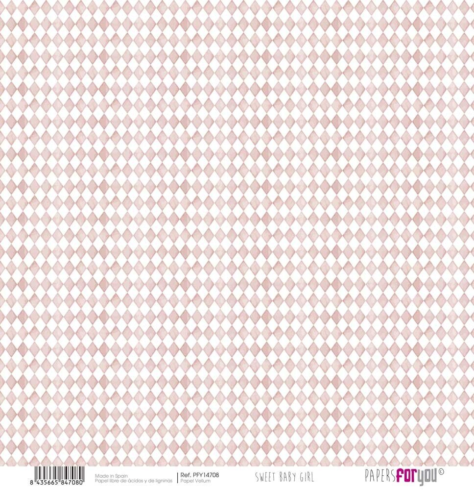 Papers For You Sweet Baby Girl Kit Vellum Paper Pack (6pcs) (PFY-14702) Papers For You Sweet Baby Girl Kit Vellum Paper Pack (6pcs) (PFY-14702)