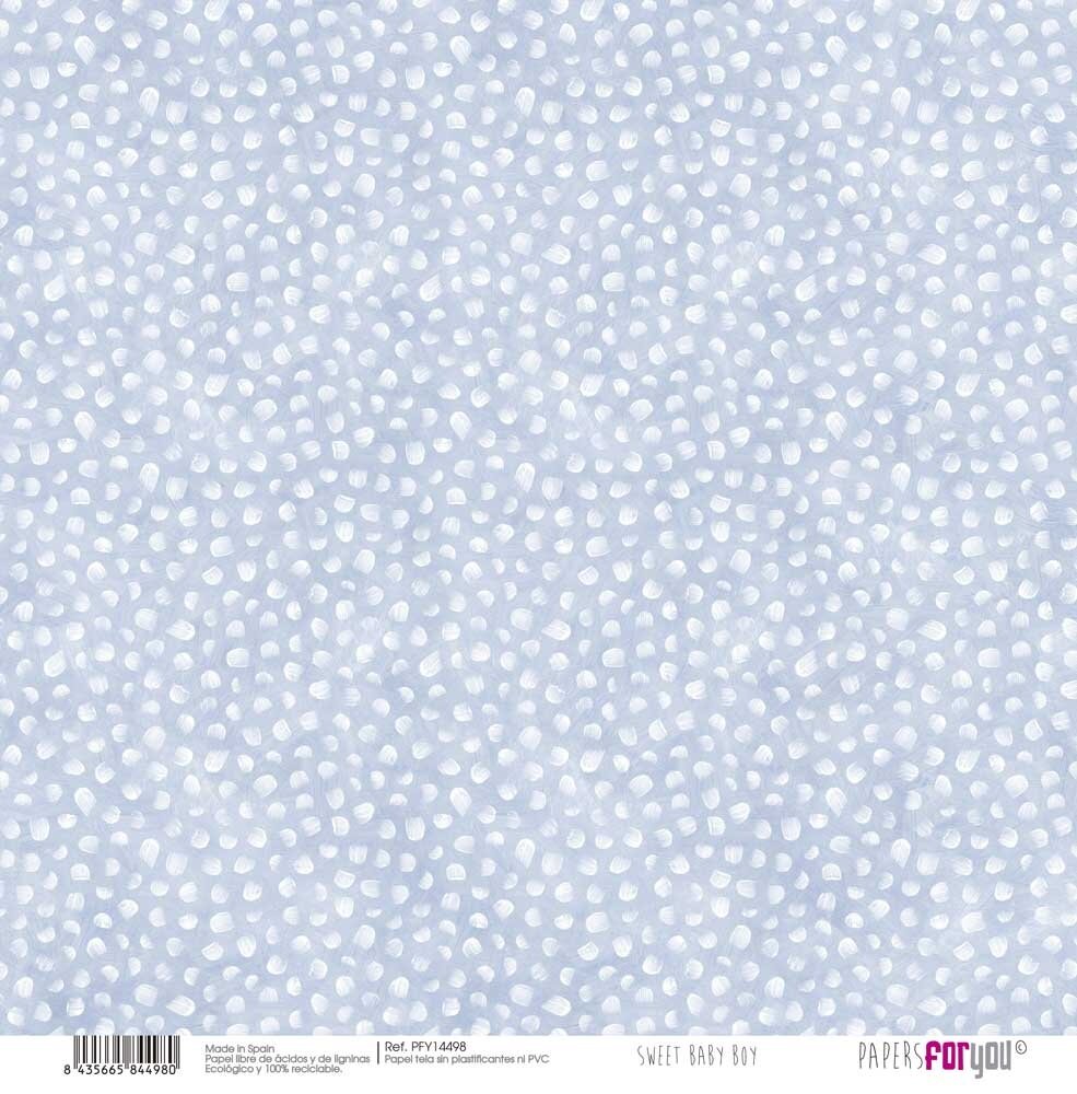 Papers For You Sweet Baby Boy Canvas Scrap Pack (8pcs) (PFY-14492)