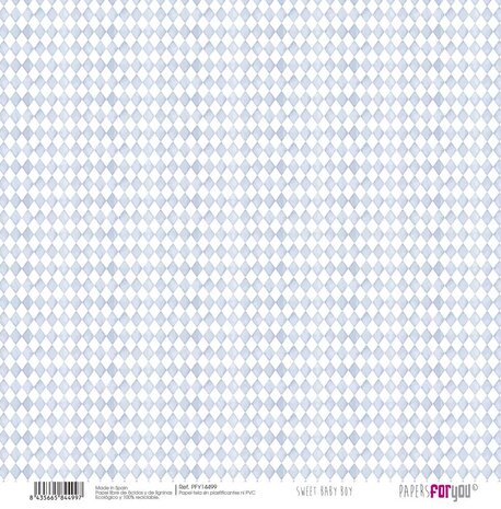 Papers For You Sweet Baby Boy Canvas Scrap Pack (8pcs) (PFY-14492)