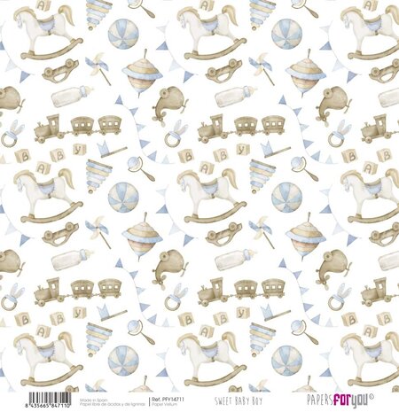 Papers For You Sweet Baby Boy Kit Vellum Paper Pack (6pcs) (PFY-14709) Papers For You Sweet Baby Boy Kit Vellum Paper Pack (6pcs) (PFY-14709)