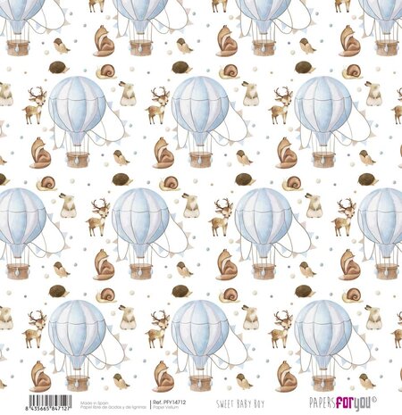 Papers For You Sweet Baby Boy Kit Vellum Paper Pack (6pcs) (PFY-14709) Papers For You Sweet Baby Boy Kit Vellum Paper Pack (6pcs) (PFY-14709)