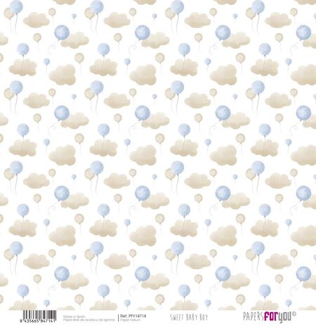 Papers For You Sweet Baby Boy Kit Vellum Paper Pack (6pcs) (PFY-14709) Papers For You Sweet Baby Boy Kit Vellum Paper Pack (6pcs) (PFY-14709)