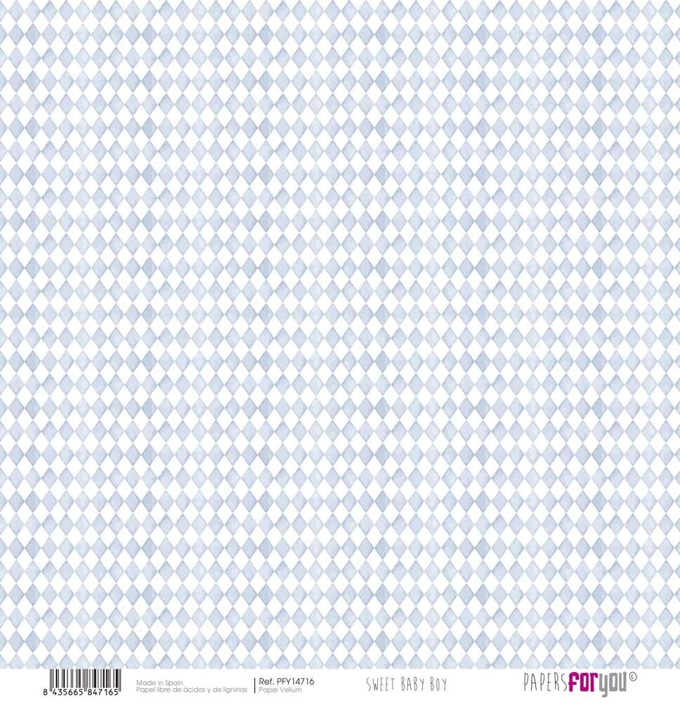 Papers For You Sweet Baby Boy Kit Vellum Paper Pack (6pcs) (PFY-14709) Papers For You Sweet Baby Boy Kit Vellum Paper Pack (6pcs) (PFY-14709)