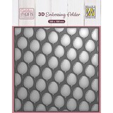 Nellie Snellen Golden Gifts 3D Embossing Folder Balloons (EF3D115)