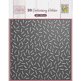 Nellie Snellen Golden Gifts 3D Embossing Folder Confetti Sprinkles (EF3D116)