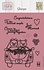 Golden Gifts Clear Stamp Just Married (NSCS027) (OUTLET)