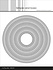 Combi Striped Frames Circle Dies (SBD537)