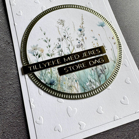 Simple and Basic Combi Striped Frames Circle Dies (SBD537)